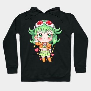 V3 Green Carrot Virtual Idol ! Hoodie